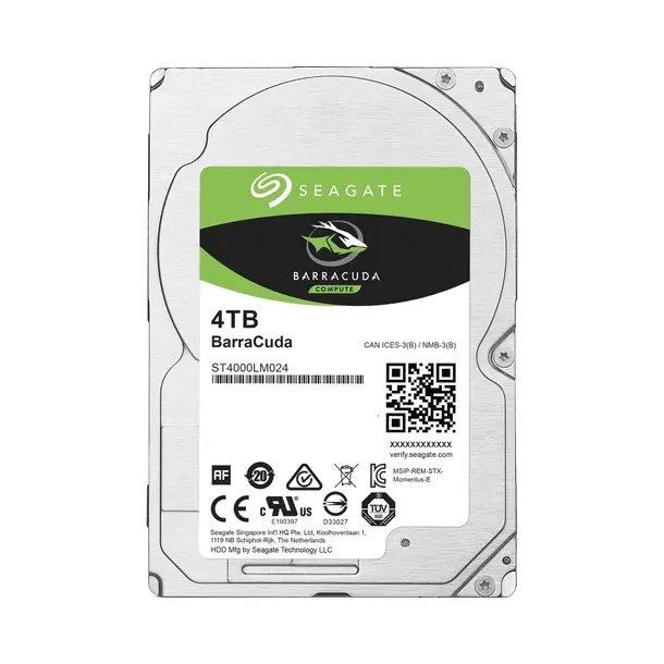 Dysk twardy HDD Seagate BarraCuda 4 TB 2.5 cala SATA III ST4000LM024