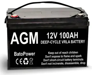AKUMULATOR AGM 12V 100AH BEZOBSŁUGOWY DO ŁODZI PONTONU KAMPERA WÓZKA UPS