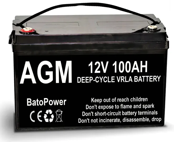 AKUMULATOR AGM 12V 100AH BEZOBSŁUGOWY DO ŁODZI PONTONU KAMPERA WÓZKA UPS