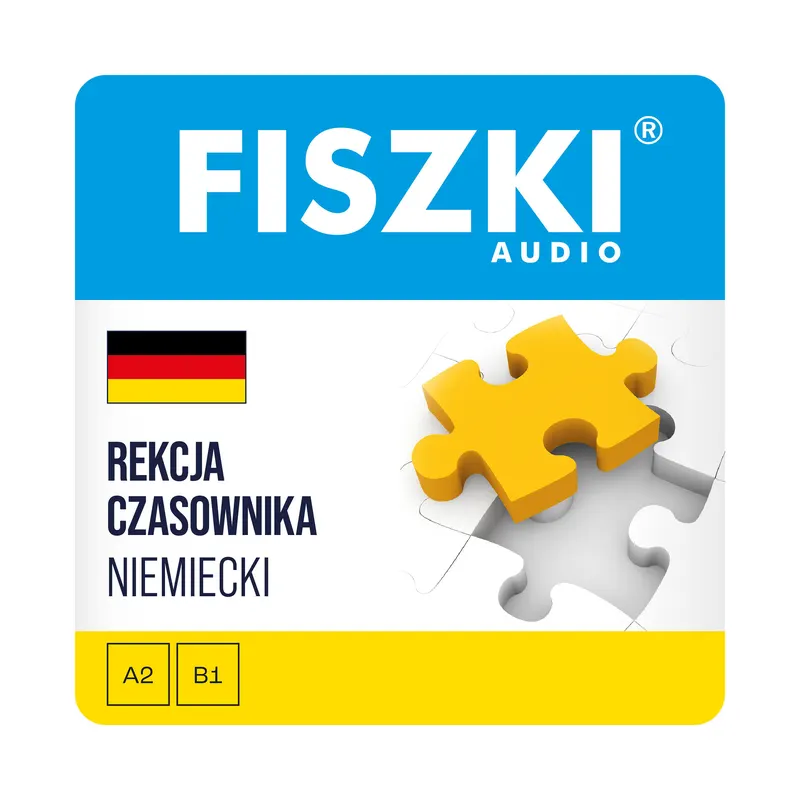 Kurs audio (audiobook mp3) - język niemiecki - Rekcja czasownika (poziom A2-B1)