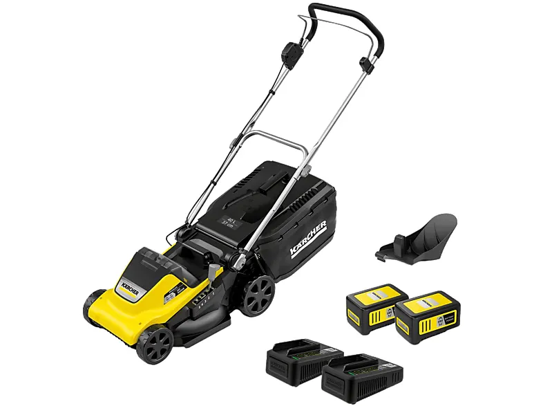 Akumulatorowa kosiarka do trawy KARCHER LMO 4-18 DUAL BATTERY 1.445-421.0 Żółty