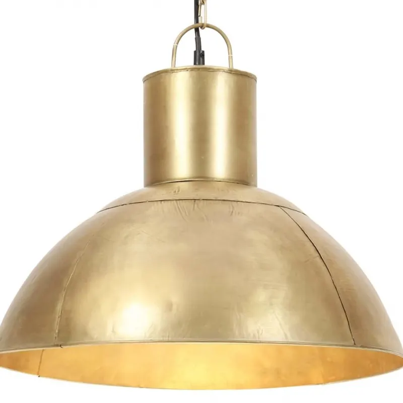 Lampa wisząca, 25 W, kolor mosiądzu, okrągła, 48 cm, E27