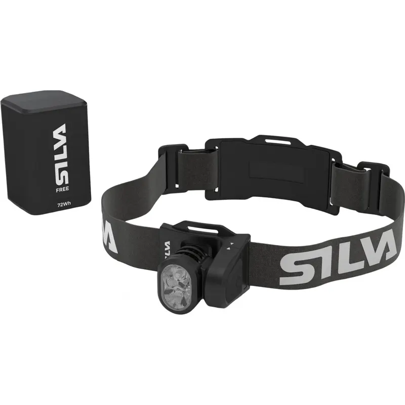 Silva Free 2000 L, latarka czołowa, czarna
