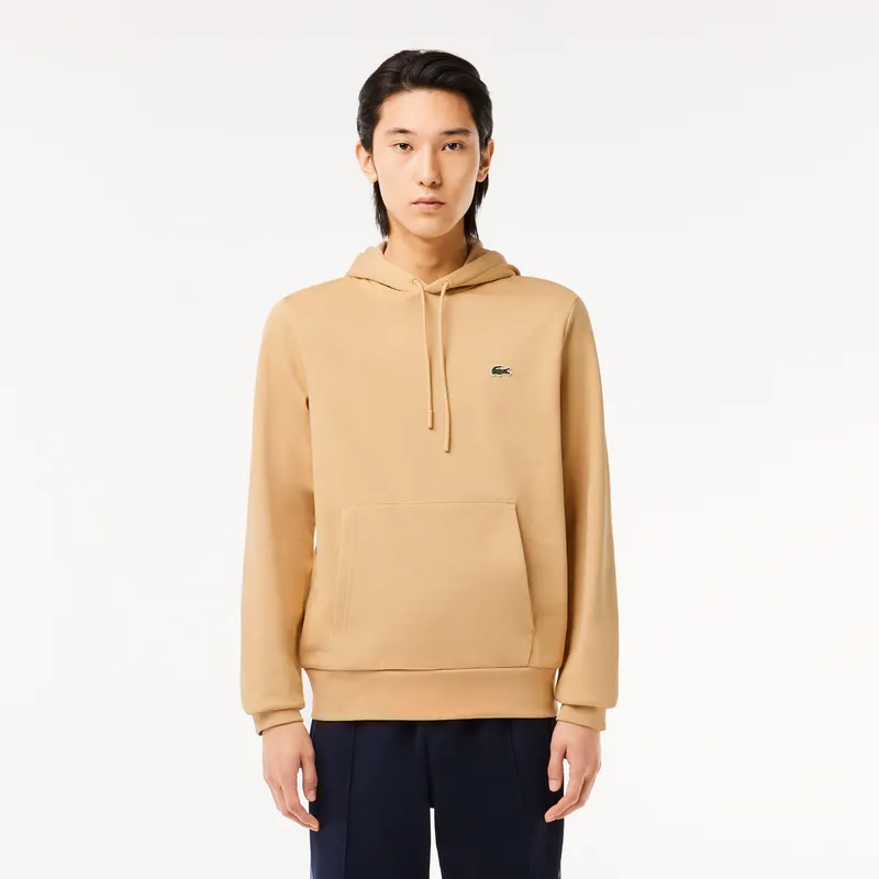 Lacoste Bluza Z Kapturem Męska Z Bawełny Organicznej