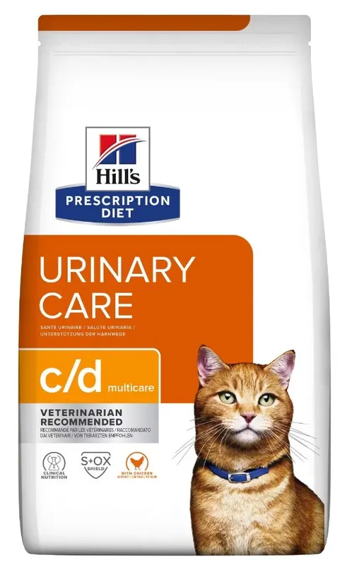 HILL'S Prescription Diet C/­D Urinary Care - sucha karma dla kota - 1,5 kg