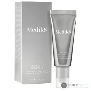 Medik8 Crystal Retinal 3. Stabilne i delikatne serum na noc z aldehydem ret