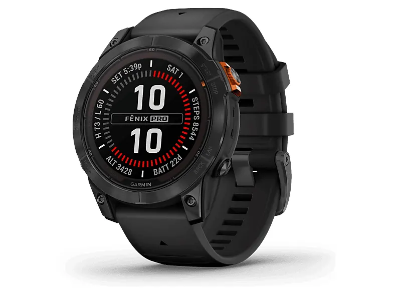 PRODUKT PO EKSPOZYCJI - Smartwatch GPS GARMIN fenix 7 Pro Solar 47mm Popielato-czarny 010-02777-01
