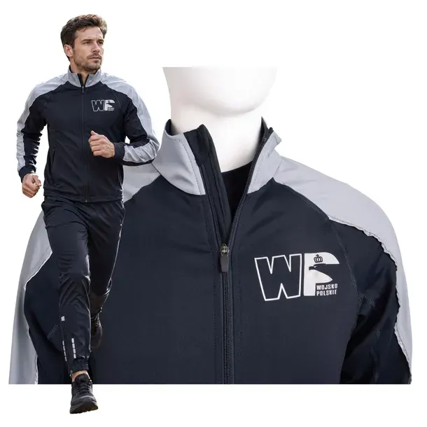 Dres Męski Komplet Sportowy Wojska Polskiego Bluza Spodnie M Wzrost 3