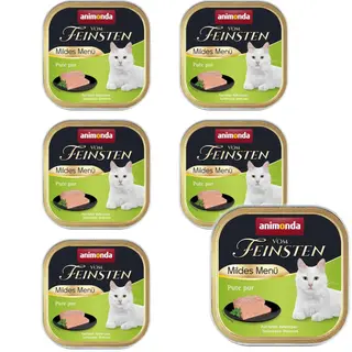 ANIMONDA Vom Feinsten Mildes Menu Pute pur - mokra karma dla kota - 6x100g