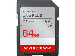 Karta pamięci SANDISK Ultra Plus SDXC 64GB 150MB/s
