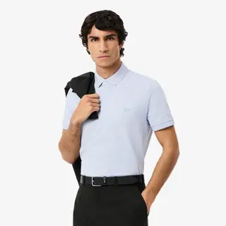 Lacoste Męskie Polo O Kroju Regular Fit Niebieski