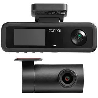 Wideorejestrator 70mai T400 3-kanałowa + Karta Lexar 128GB