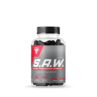 S.A.W. CAPSULES – booster przedtreningowy w kapsułkach - 120 kaps.