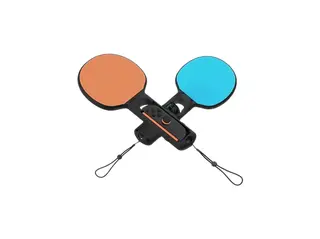 Uchwyt do Joy-Con YAXO Tennis Set Inferno Niebiesko-pomarańczowy