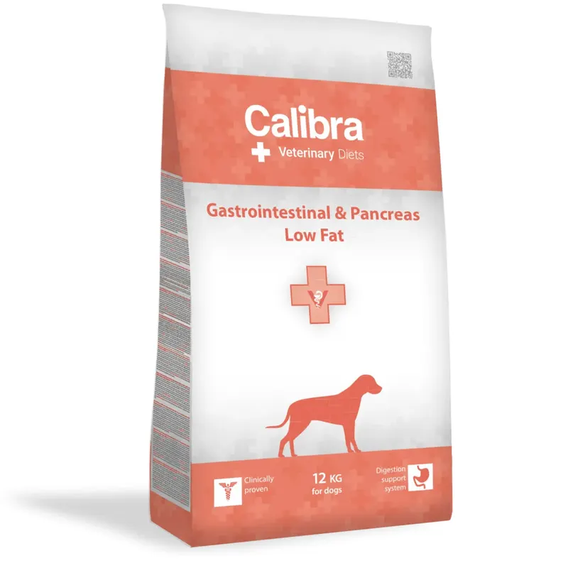 CALIBRA VD Dog Gastrointestinal&Pancreas Low Fat - sucha karma dla psa - 12kg