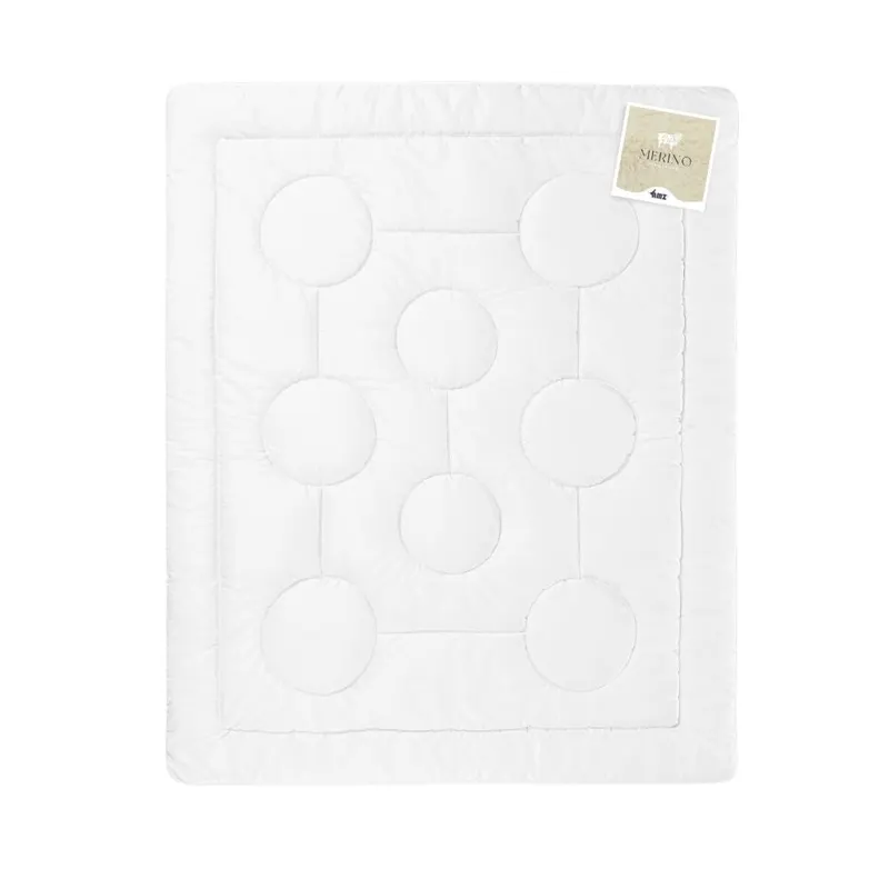 Kołdra Merino AMZ | 200x200 cm | - Całoroczna 100% wełna MERINO