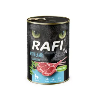 RAFI Cat Adult z jagnięciną - mokra karma dla kota - 400g
