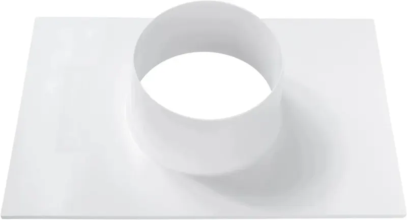 PLASTIKOWY KOŁNIERZ DO RURY WENTYLACYJNEJ 10 CM ZŁĄCZA KANAŁOWEGO