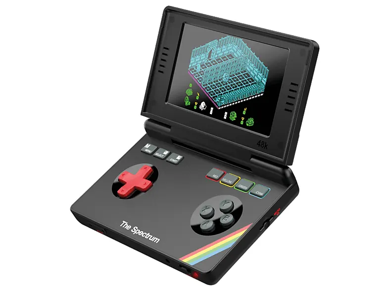 Konsola przenośna EVERCADE Evercade Handheld ZX Spectrum Czarny
