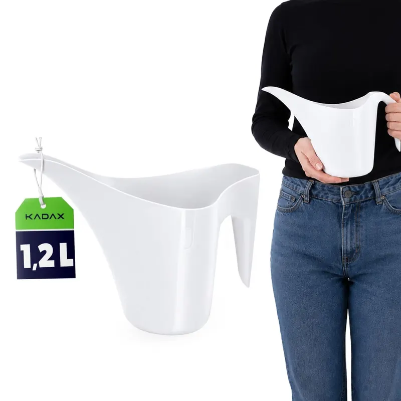 Konewka Klofta do podlewania roślin 1,2L, biała