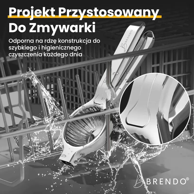 WYCISKARKA DO CYTRYN RĘCZNA STALOWA NIERDZEWNA UNIWERSALNA