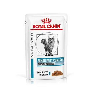 Royal Canin Veterinary Feline Sensitivity Control, kurczak - 48 x 85 g