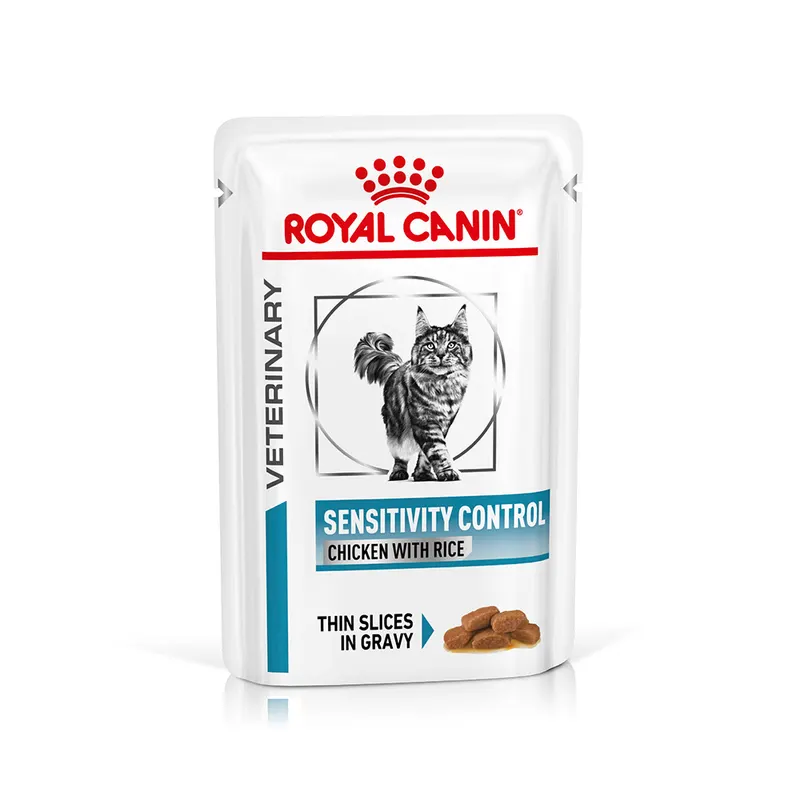 Royal Canin Veterinary Feline Sensitivity Control, kurczak - 48 x 85 g