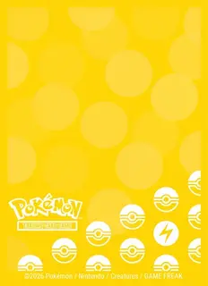 65 koszulek Ultra Pro Pokemon TCG: Lightning Energy Deck Protector Sleeves