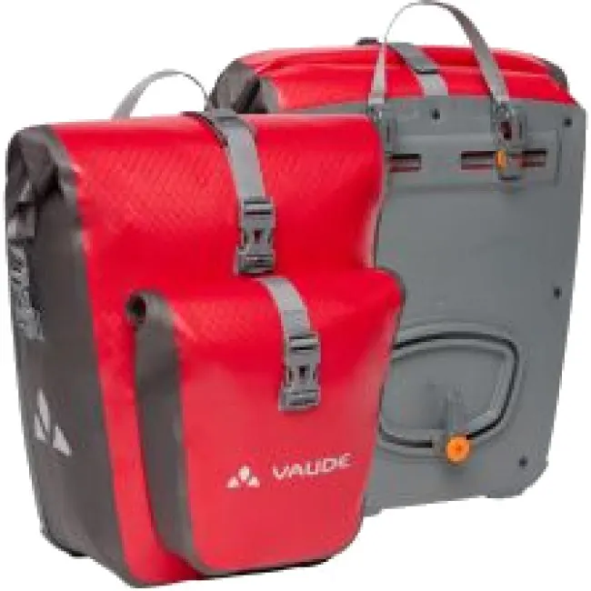 Vaude Aqua Back Plus, wodoodporna torba rowerowa, czerwony