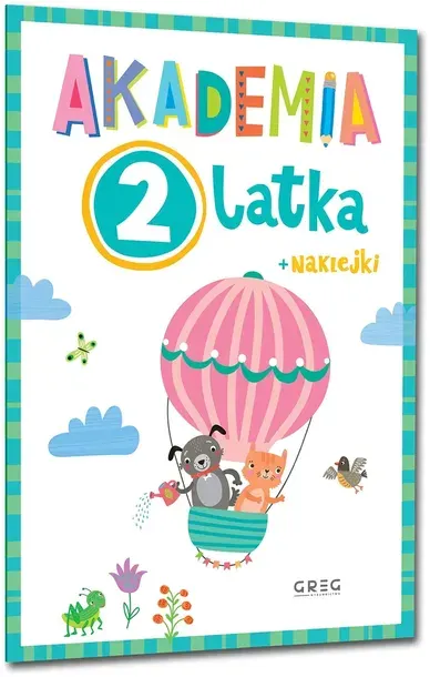 Akademia 2-Latka - Książka książeczka ćwiczenia dla dzieci od 2 lat