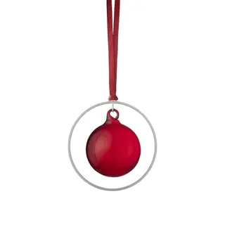 Zestaw 4 bombek KITAI, port / silver