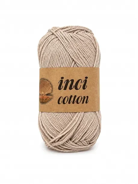 LadyYarn Inci Cotton 1017 jasny beż (100gr/250mt)