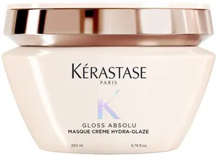 Kerastase Gloss Absolu CrEme Hydra-Glaze Nawilżająco-Wygładzająca Maska do Włosów Grubych z Tendencją do Puszenia 200ml