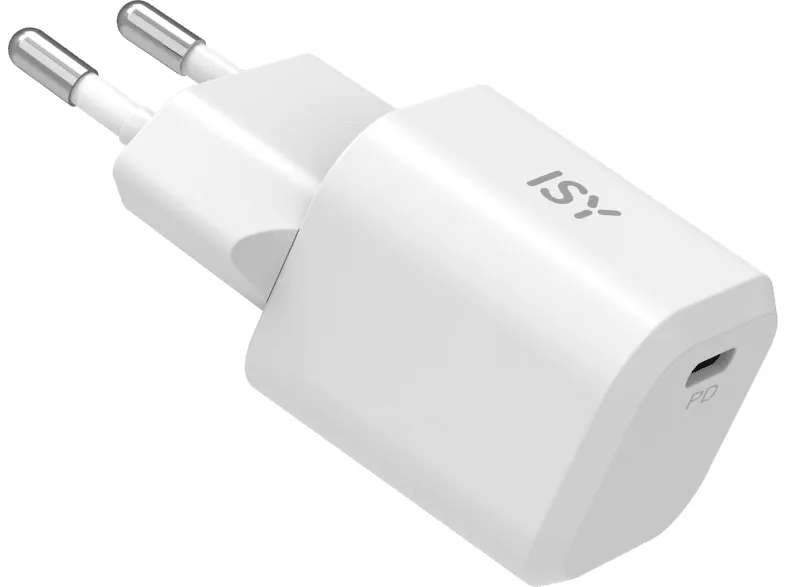 Ładowarka sieciowa ISY IWC-4020-2 20W USB-C Biały