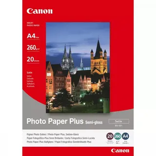 Canon Papier Canon SG-201 półbłyszczący Photo Paper Plus A4 20 arkuszy 1686B021