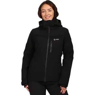Kilpi Valera, kurtka narciarska, plus size, damskie, czarny