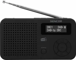 Sencor Radio cyfrowe DAB+,FM RDS, SRD 7210B Bluetooth 5.0 LCD Akumulator