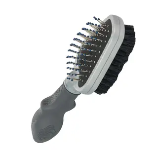 FURminator szczotka dwustronna - Dł. x szer. x wys.: 21 x 6,5 x 4 cm