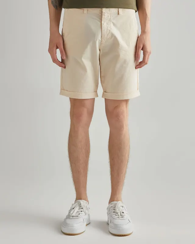 Gant Szorty Męskie Regular Fit Kremowe