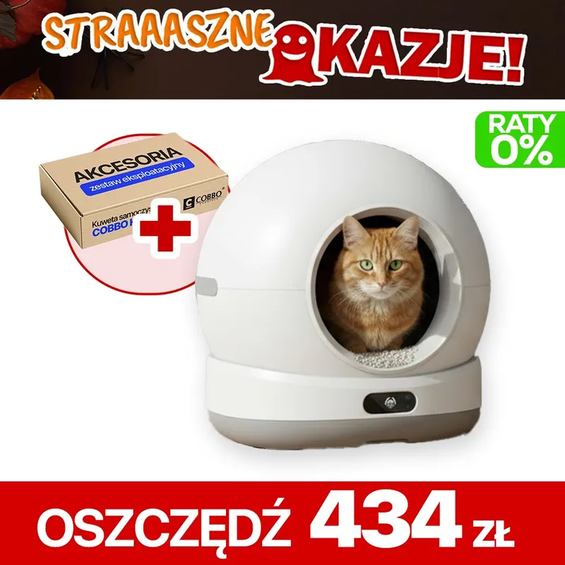 Inteligentna kuweta samoczyszcząca COBBO K2