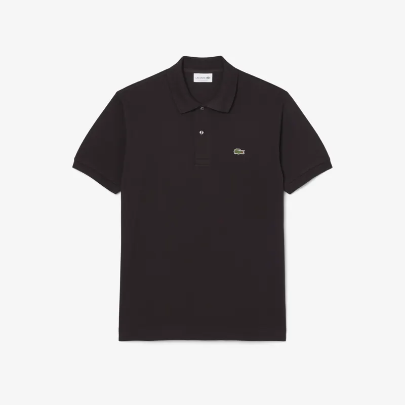 Lacoste Koszulka Polo O Luźnym Kroju Z Grubej Piki Męskie Brązowy