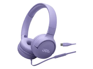 Słuchawki przewodowe JBL Tune 520 USB-C Fioletowy