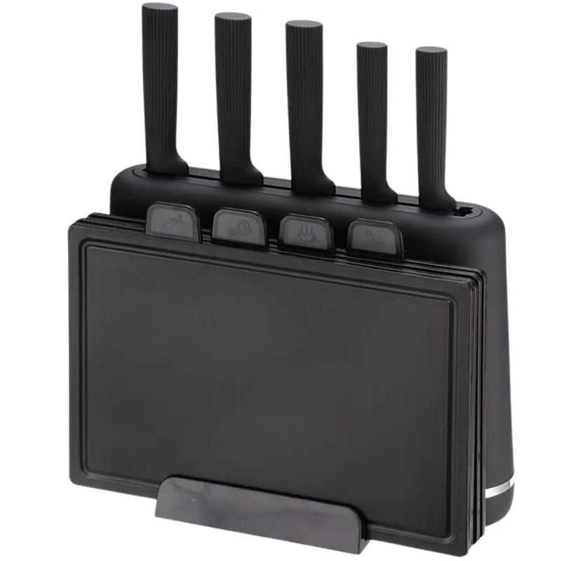 Zestaw noży i desek Maestro MR-1412 Czarny