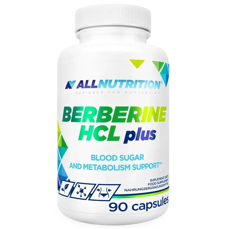 ALLNUTRITION Berberyna HCL Plus Suplement Diety 90 Kapsułek