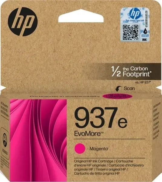 HP Tusz 937e Magenta 4S6W7NE