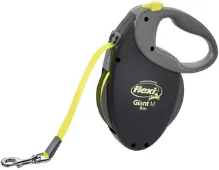 FLEXI Giant Neon M - automatyczna smycz dla psa - 8m