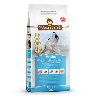 WOLFSBLUT VetLine Weight Management Indyk Mono - sucha karma dla psa - 12kg