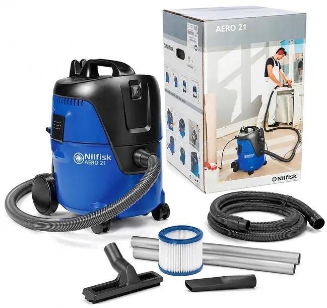 Odkurzacz przemysłowy NILFISK AERO 21-01 PC 1250 W MOCNY 20 litów