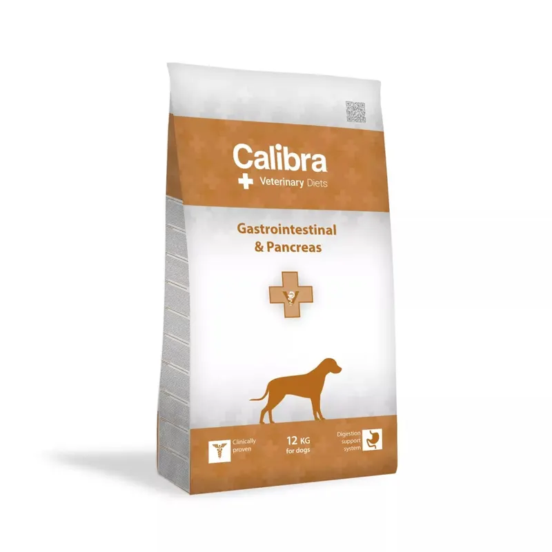 CALIBRA Veterinary Diets Dog Gastrointestinal & Pancreas - sucha karma dla psa - 12 kg