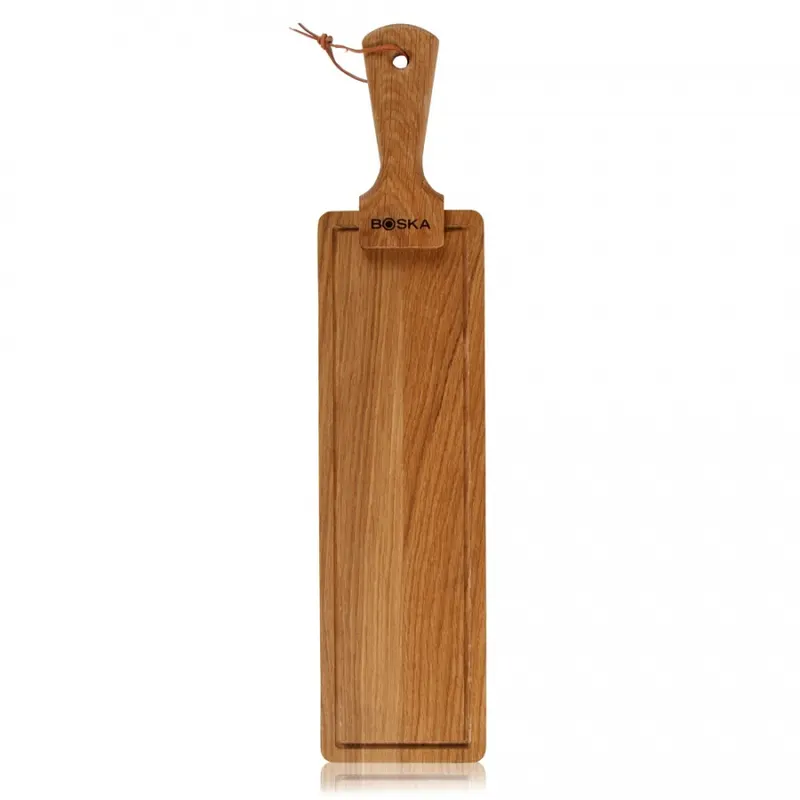 Deska do serwowania sera i przekąsek 53x12 cm Boska Friends naturalna